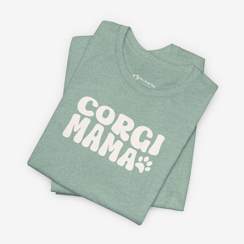 Corgi Mom T- Shirt - Corgi Tee for Women